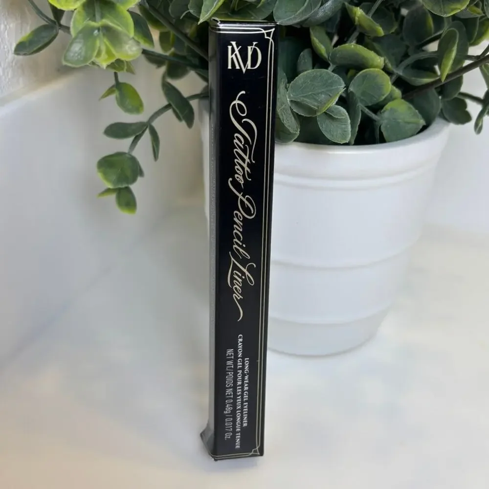 KVD Kat Von D Radium Green Tattoo Pencil Liner Long-Wear Gel Eyeliner #130 NIB